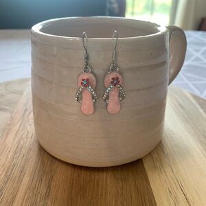 Flip flop earrings